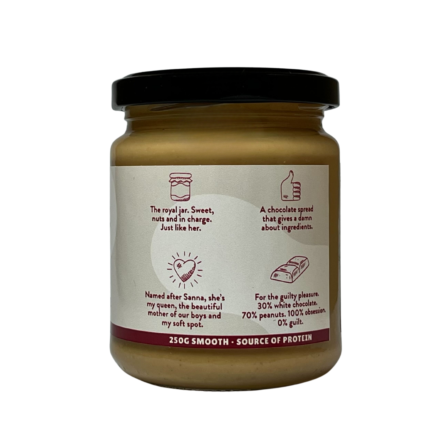 The Queen - White Chocolate Peanut Butter